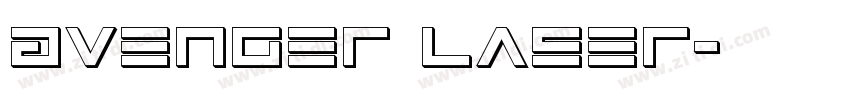 Avenger Laser字体转换